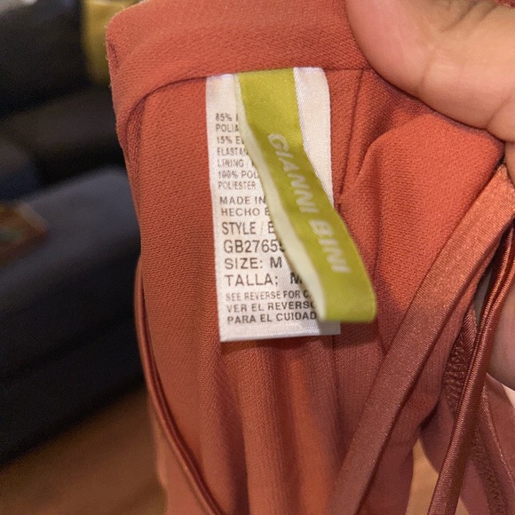 Shimmery rose gold colored one piece swimsuit! - Picture 4 of 4